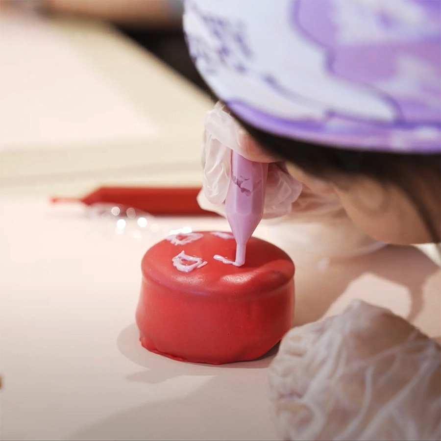 生チョコパイをかわいくデコってみよう！