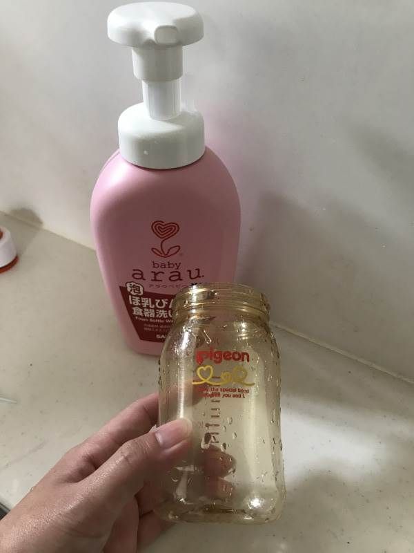 アラウベビー 泡ほ乳びん食器洗い つめかえ用 450mL