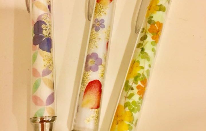 【11日】押し花ボールペンを作ろう