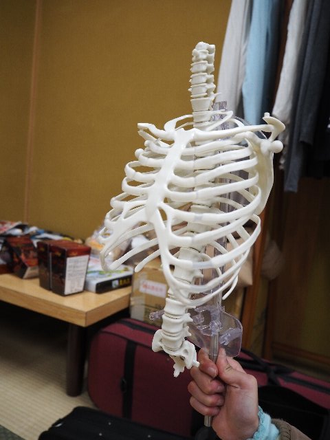 また上半身固定パーツに取り付けます。おおお!なんか、雰囲気出てきた