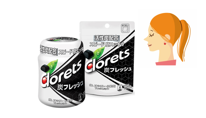 プレゼント 無味 無臭の活性炭を配合した クロレッツ 炭フレッシュ ママノワ