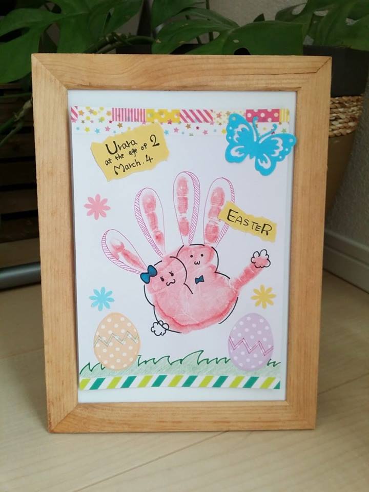 キットパスdeおててアート