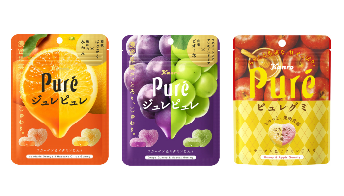 プレゼント 甘酸っぱいのがクセになる ピュレグミ ジュレピュレ の18袋セット ママノワ
