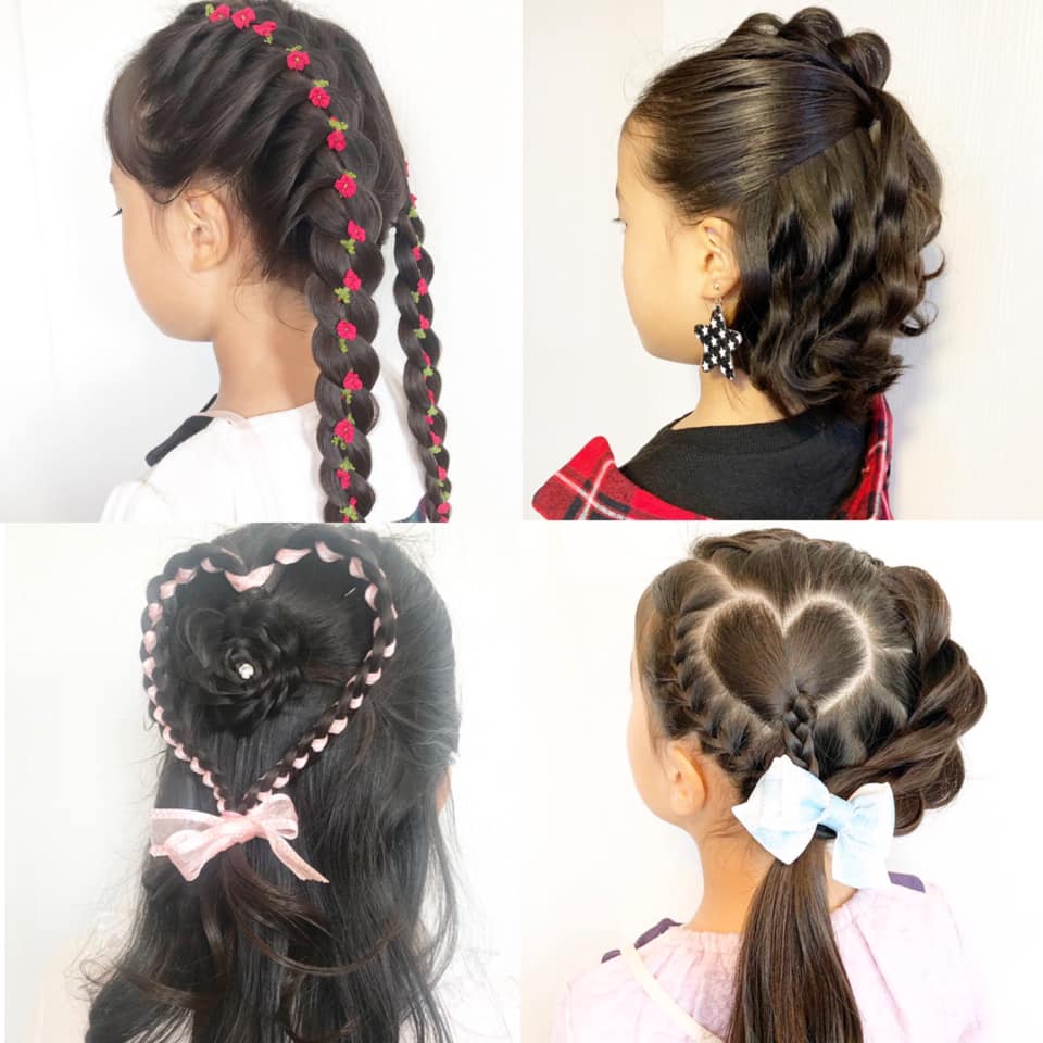 Erikosヘアアレンジ