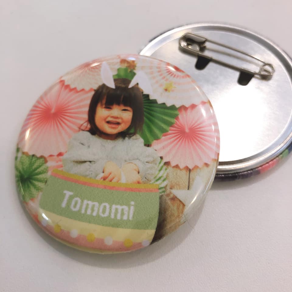 即席写真缶バッチ屋