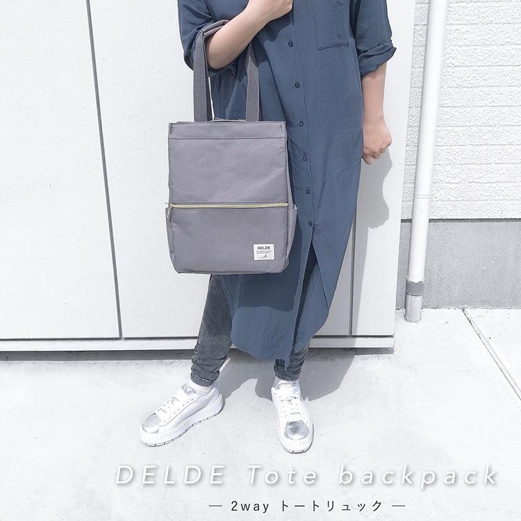 ＤＥＬＤＥ（デルデ） トート リュック 2WAY レギュラーサイズ レディース