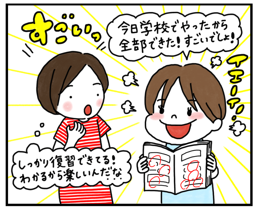 学校の授業内容の復習にも予習にも!