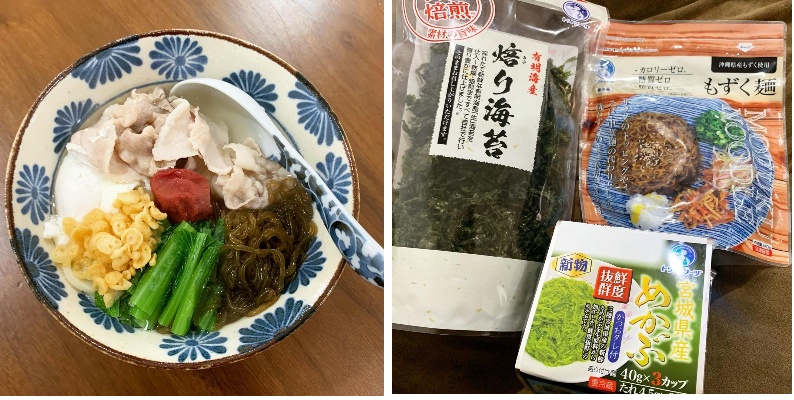「トリトンフーヅセット（焙り海苔、宮城県産鮮度抜群めかぶ、もずく麺）」モニターママの口コミ！
