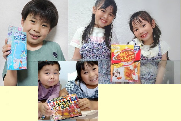 見た目も香りも本物みたい！「カレースライミー、たこやき職人、アイスバー」モニターママの口コミ！