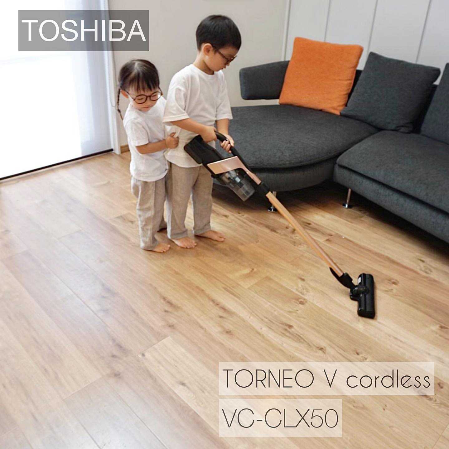 コードレススティック掃除機 「TORNEO  V cordless（トルネオ ヴィ コードレス）VC-CLX50」モニターママの口コミ！