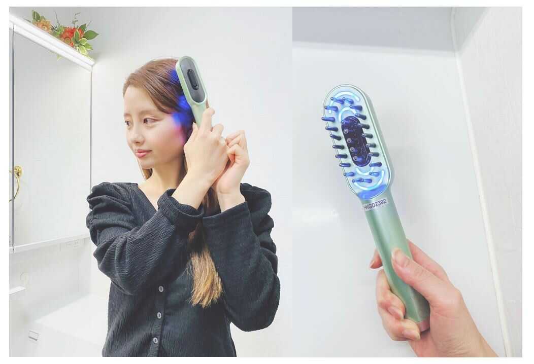 楽ちんおうちエステ！EMS美顔器「miroku brush（ミロクブラシ ...