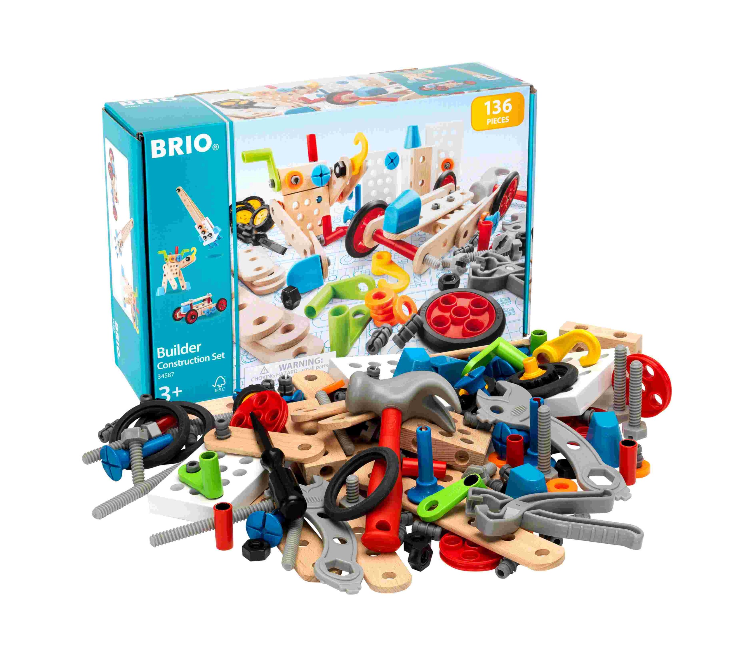 買ってよかった知育玩具　BRIO　ビルダーコンストラクションセット