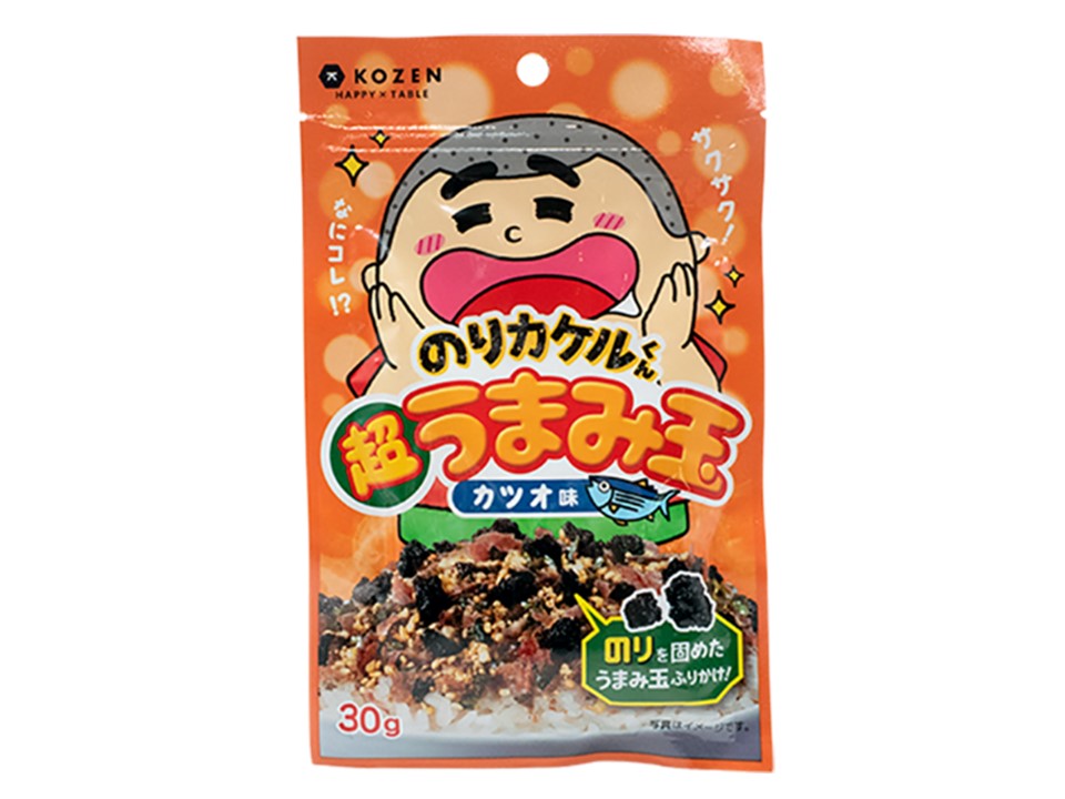 のりカケルくん超うまみ玉カツオ味