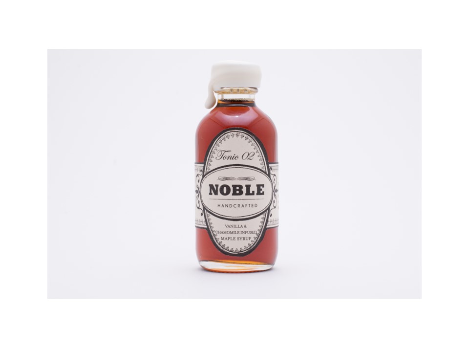 NOBLE 02 タヒチアンバニラ＆カモミールブロッサム メープルシロップ 60ml