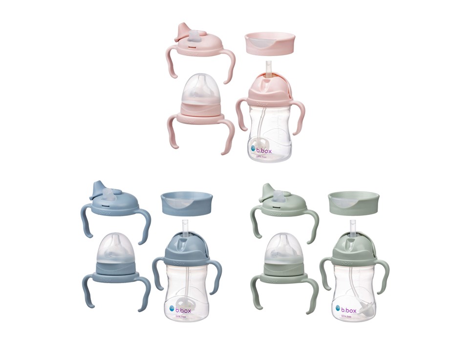 【b.box】ステップアップマグパック （ドリンクトレーニングセット） ＜blush/ocean/sage＞