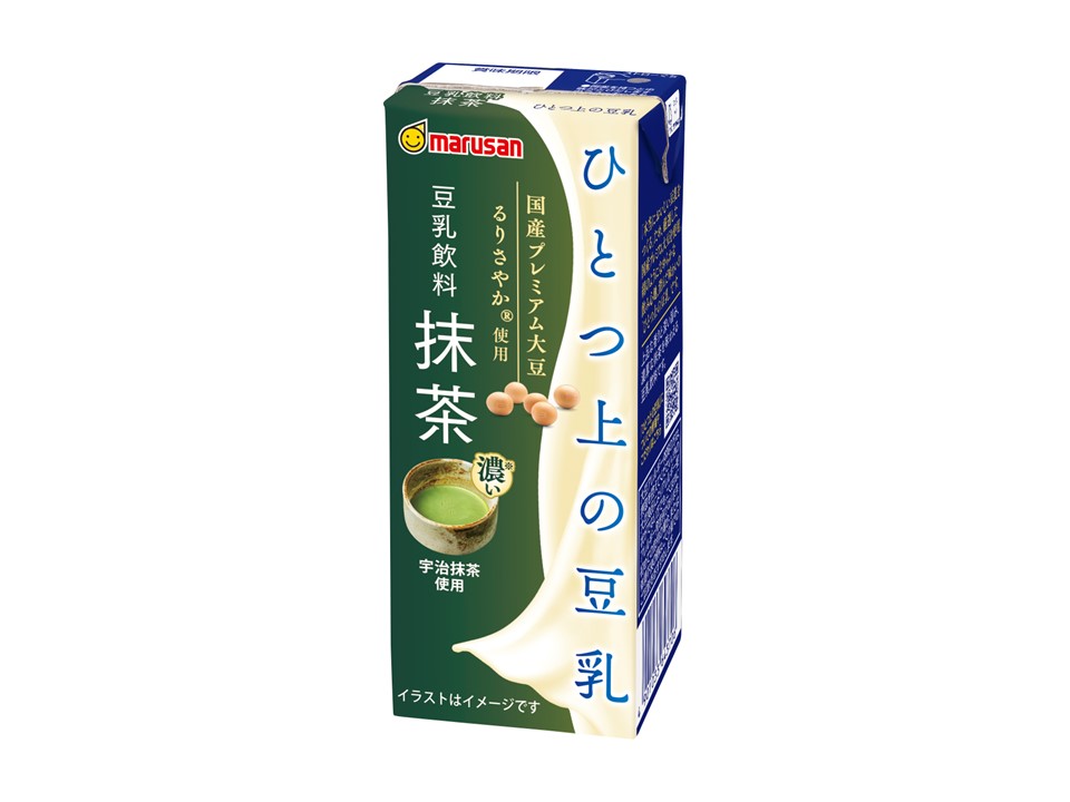 ひとつ上の豆乳 豆乳飲料 抹茶 200ml