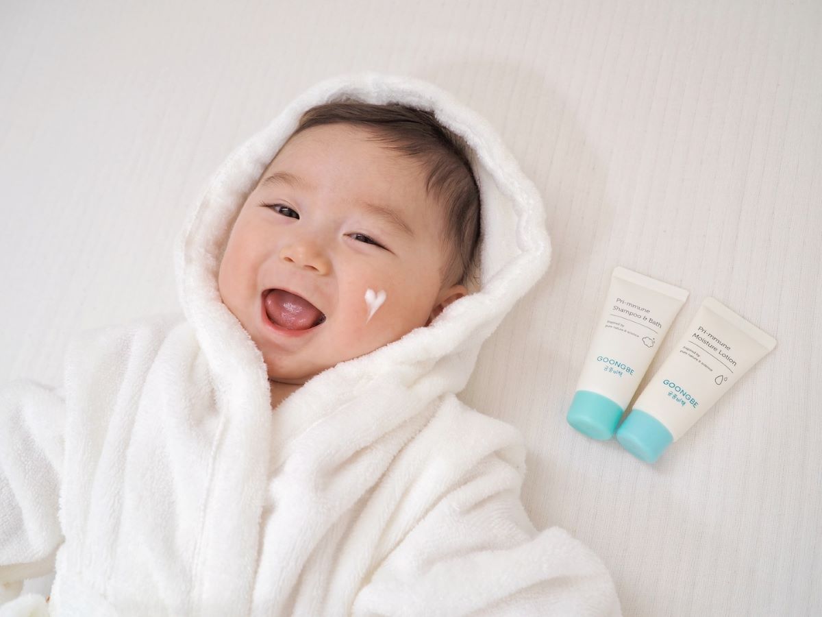 GOONGBE「モイスチャーローション」＆「全身ベビーソープ」口コミ
