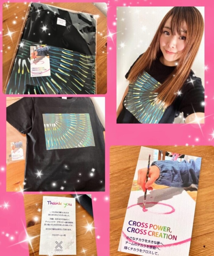 「CROSS ONLINE SHOP」オリジナルTシャツ　口コミ