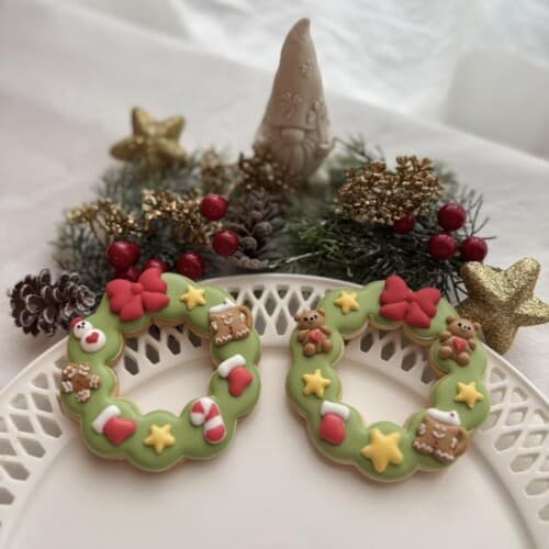 クリスマスリース作り