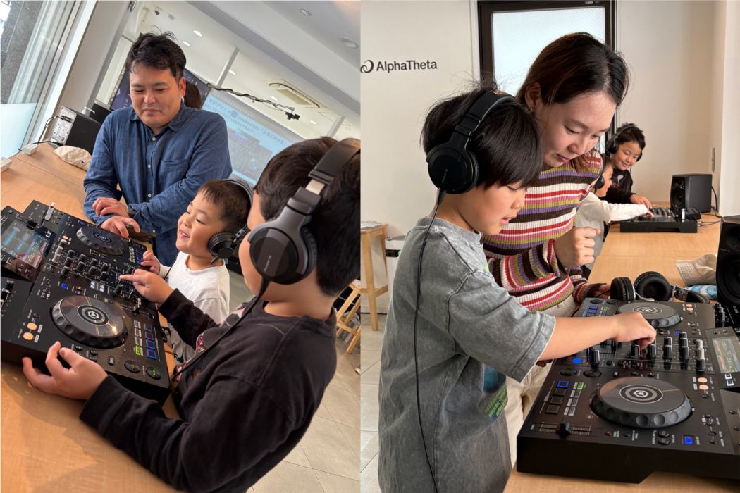 横浜DJ Lab 「親子でDJ体験! キッズスクール」モニター