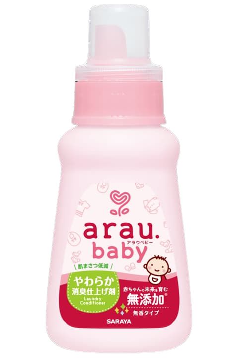アラウ.ベビー衣類の柔軟仕上げ（サラヤ）