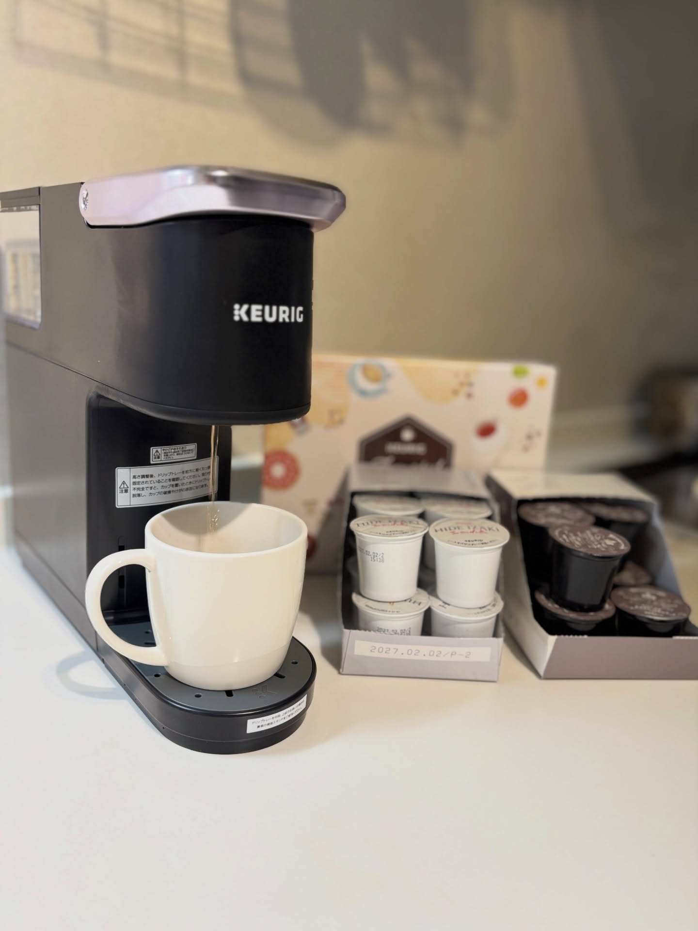カプセル式コーヒー＆ティーマシン　KEURIG　口コミ
